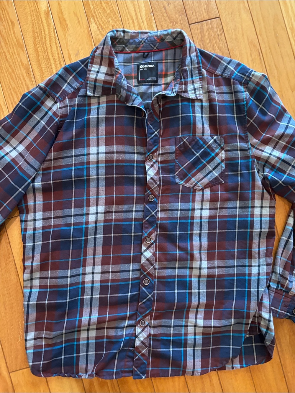 Marmot Plaid Men’s Shirt